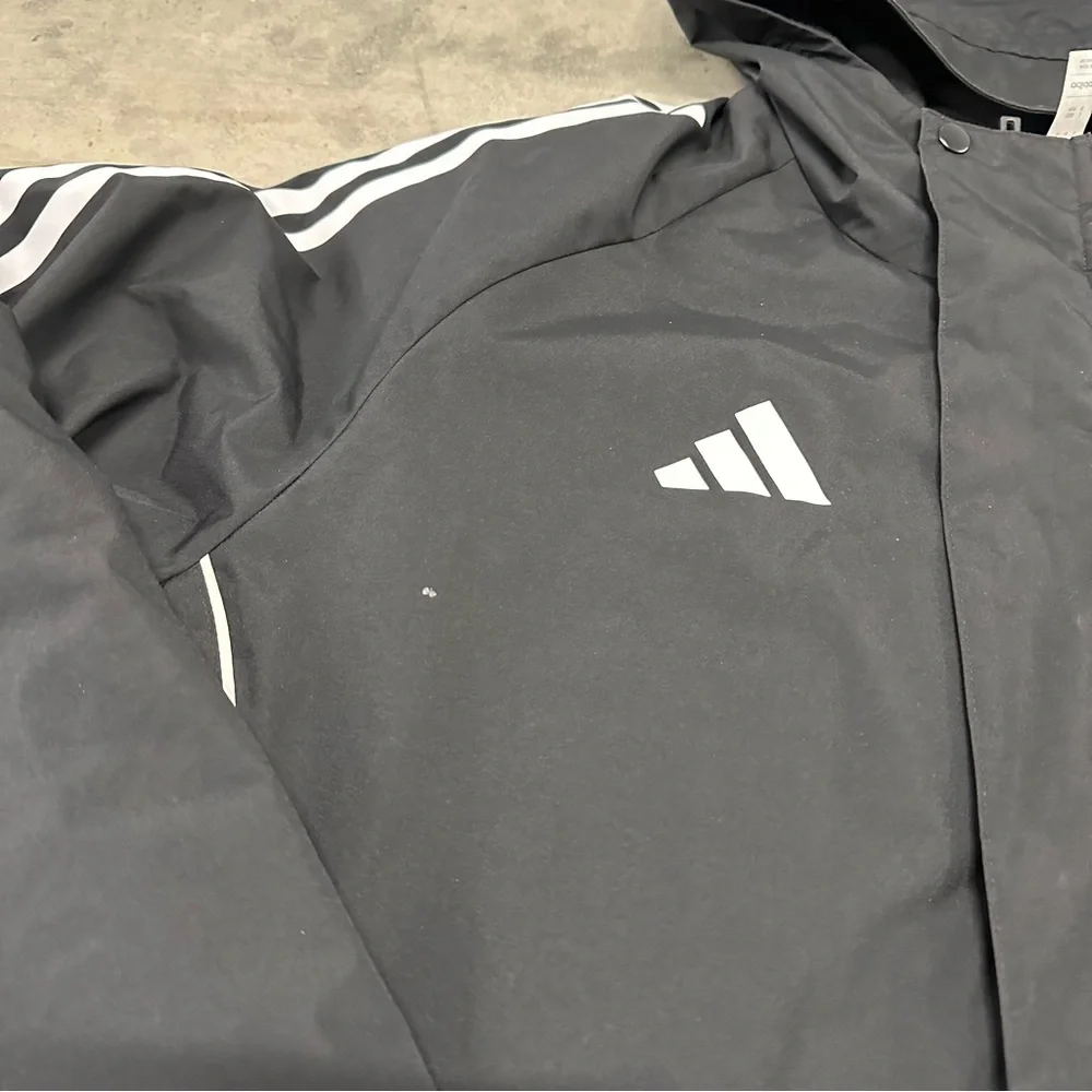 ADIDAS‎ Men's Medium Stadium Parka Jacket Rutgers
